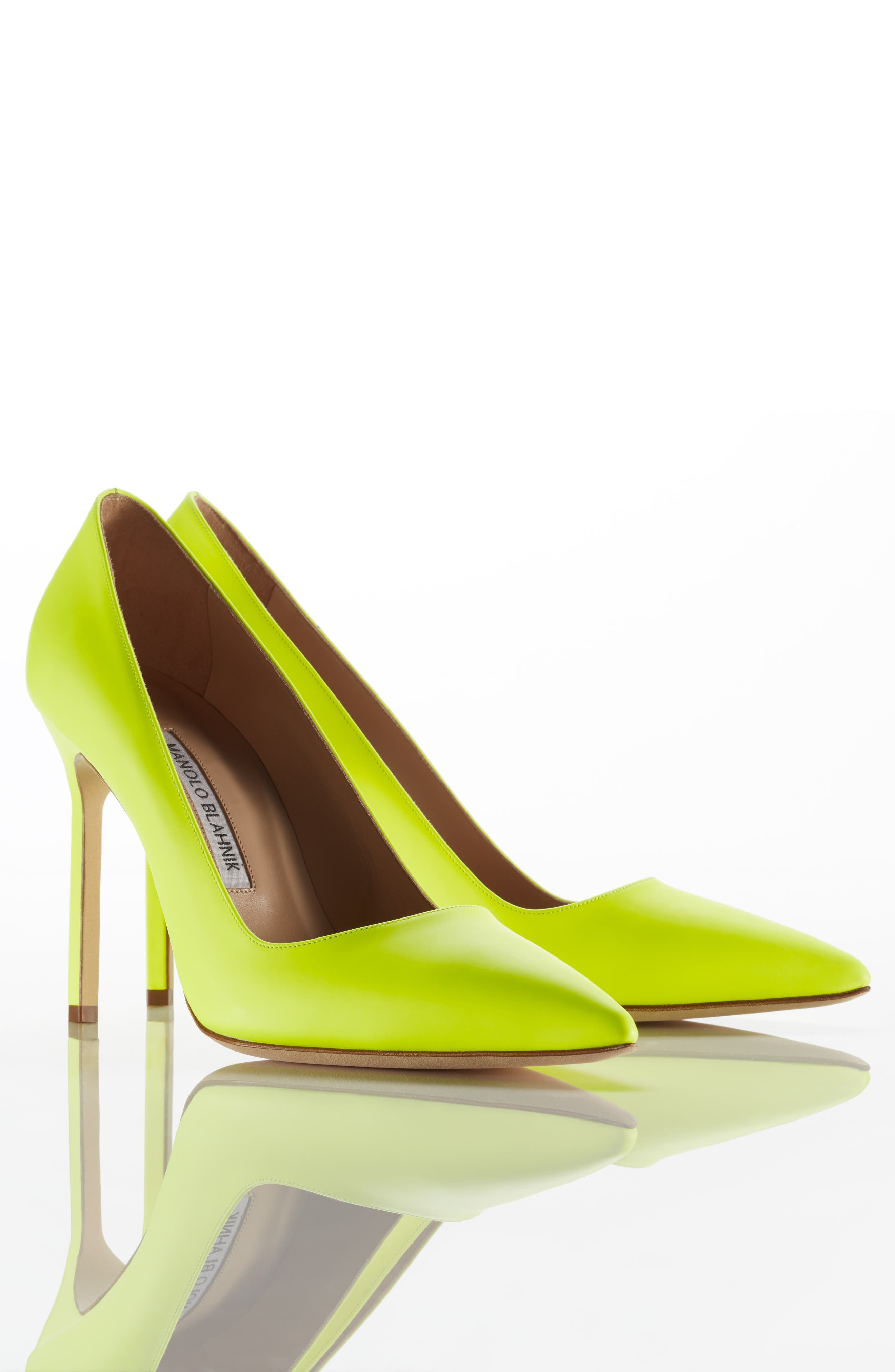 Manolo Blahnik BB Pointed Toe Pump, Alternate, color, 