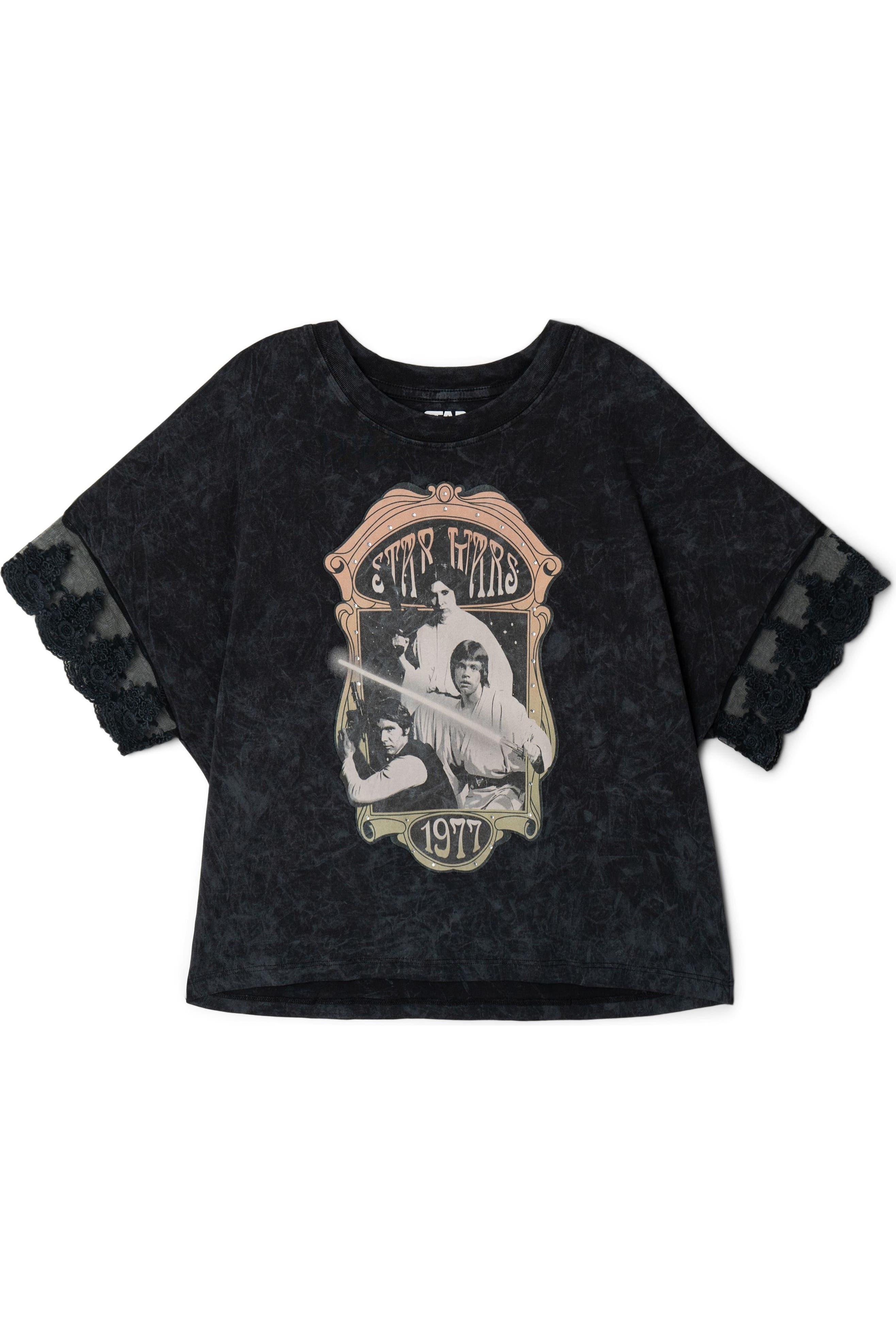 selected Luke Leia Black Wash