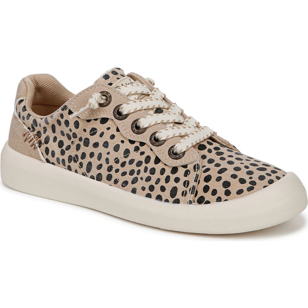 Blowfish Malibu Boardwalk Low Top Sneaker In Pixie Cheetah Fabric