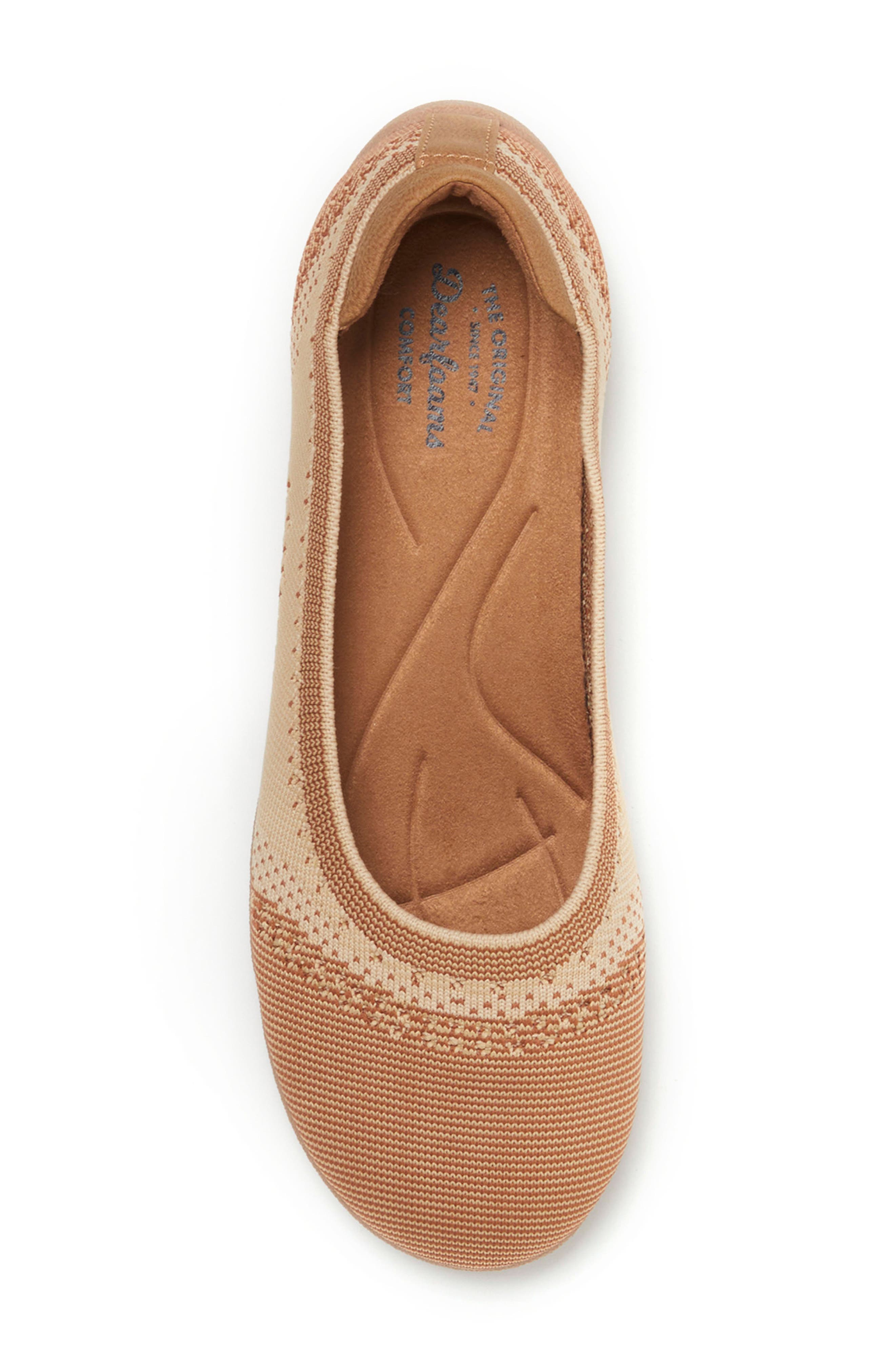 Misty Ballet Flat, Alternate, color, TAN
