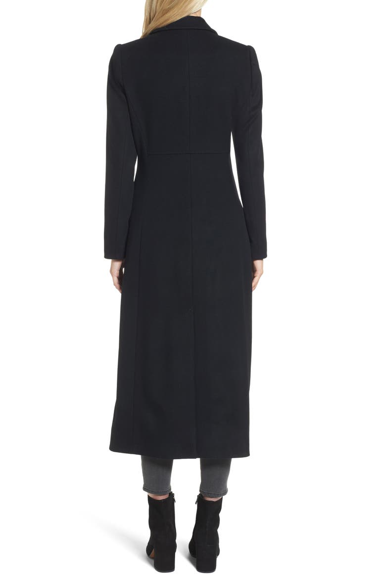 Emi Wool Blend Coat, Alternate, color, BLACK