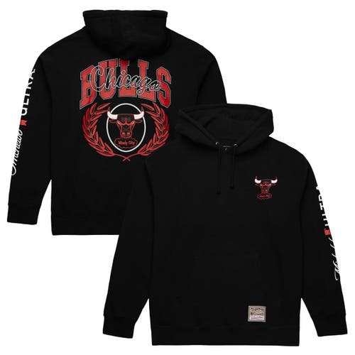 Mitchell & Ness Men's Black Chicago Bulls Nba X Michelob Ultra Swish Sip Pullover Hoodie