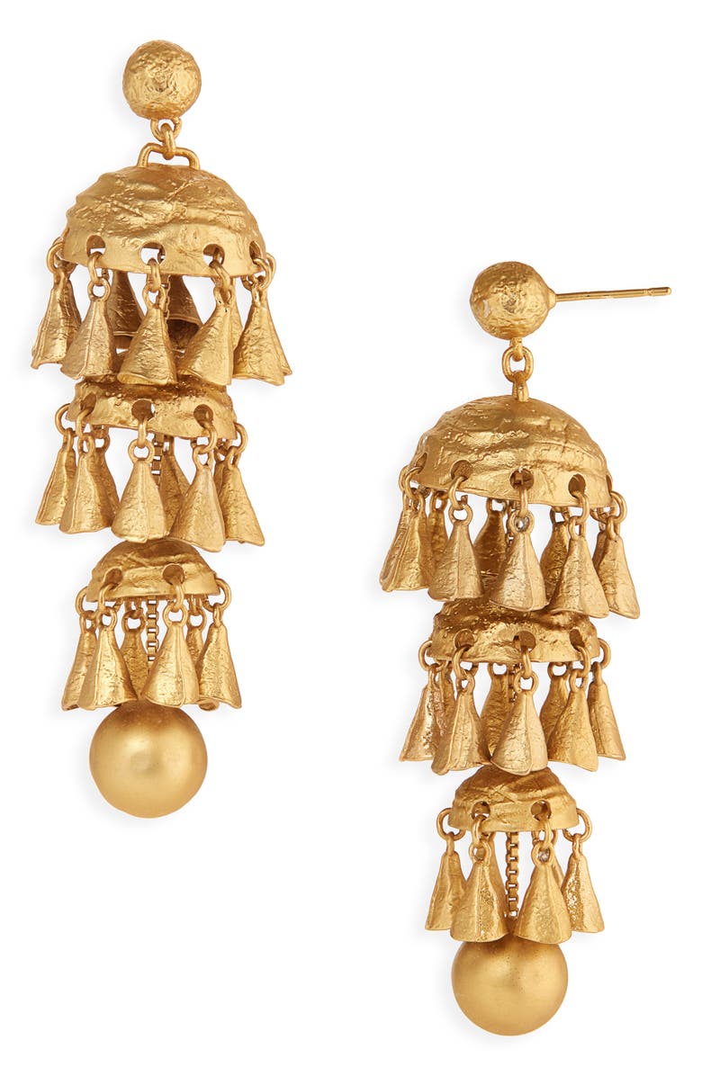 Zimmermann Whimsy Chandelier Earrings, Main, color, 