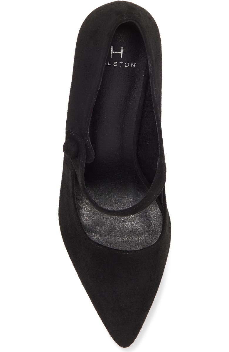 H HALSTON Mary Jane Pointed-Toe Pump, Alternate, color,