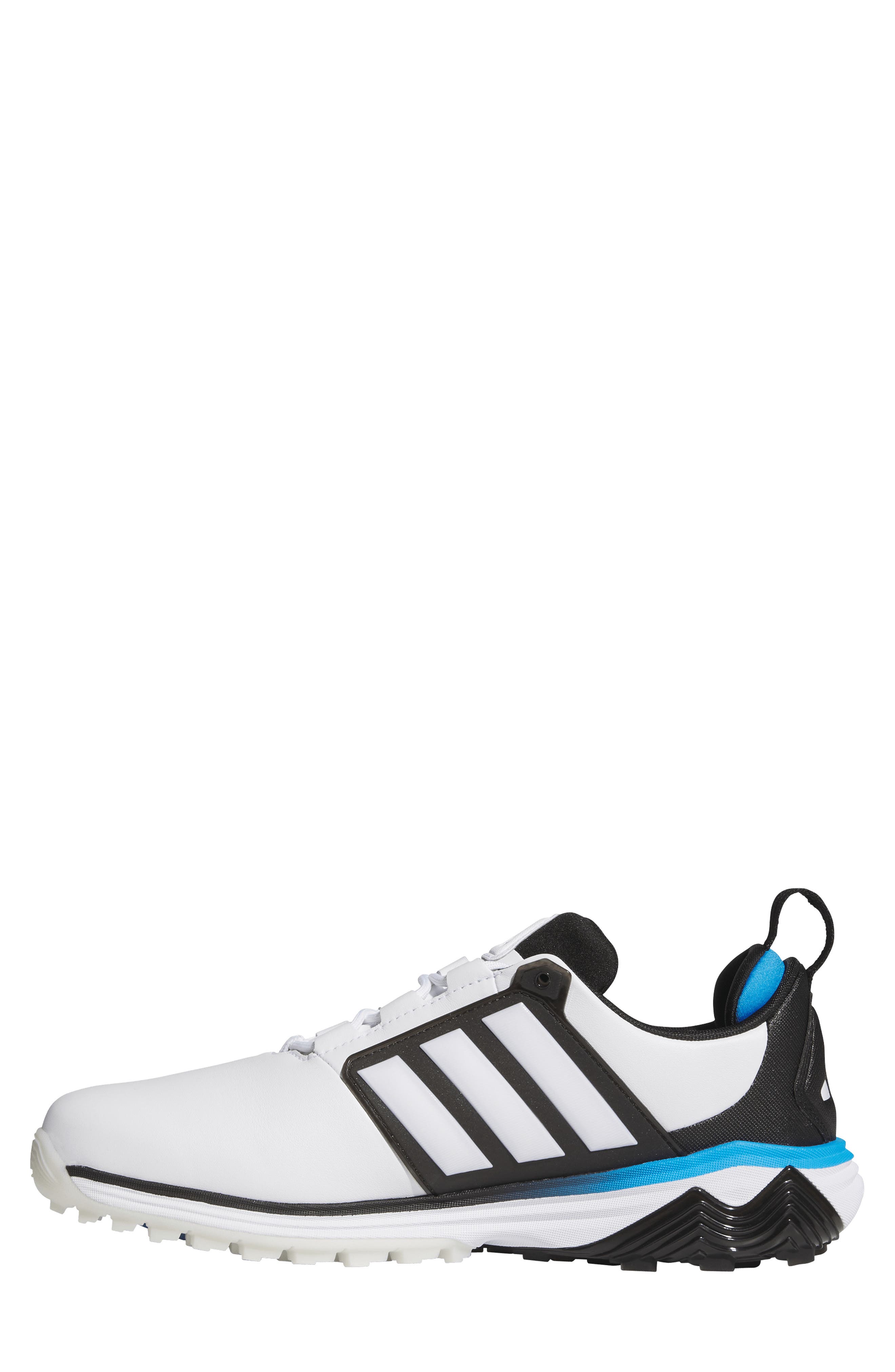 adidas Adipower 26 Spikeless Golf Shoe, Alternate, color, White/ Black/ Blue