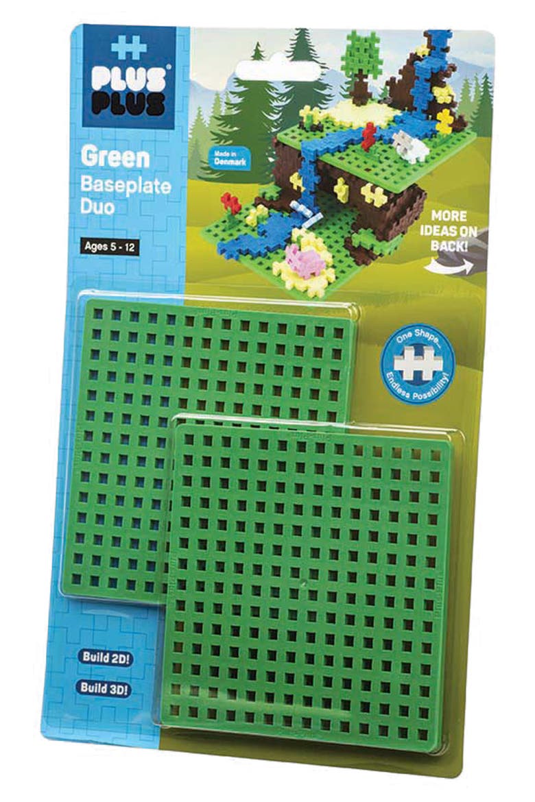 240-Piece Basic Playset with 2 Baseplates, Alternate, color, GREEN