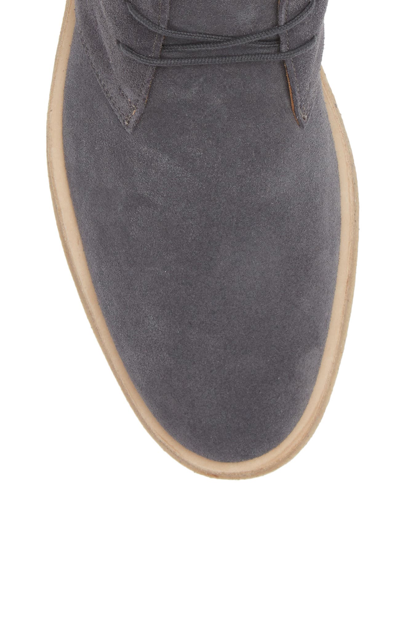 Suede Chukka Boot, Alternate, color, WASHED BLACK