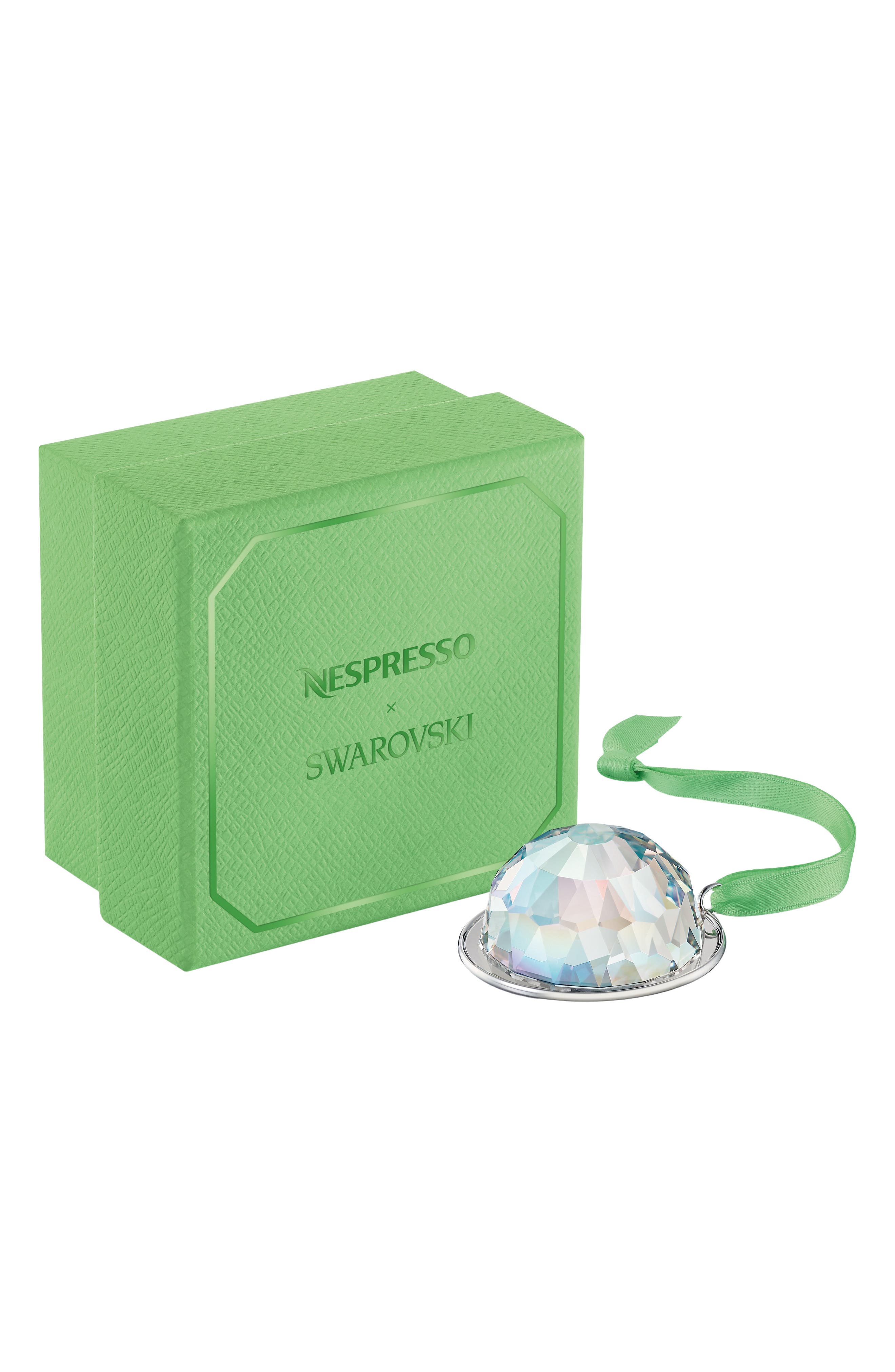 Swarovski Nespresso Vertuo Capsule Crystal Ornament | Nordstrom