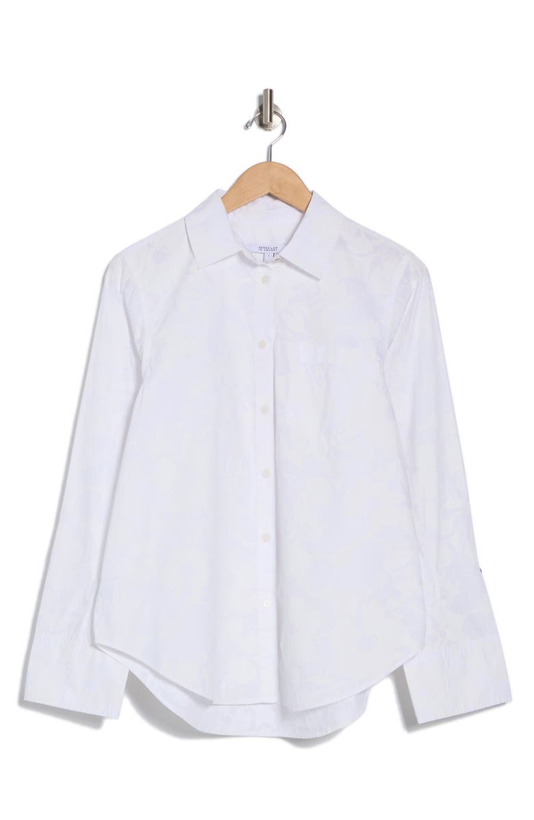 Derek Lam 10 Crosby Wesley Floral Button-Up Shirt, Alternate, color,