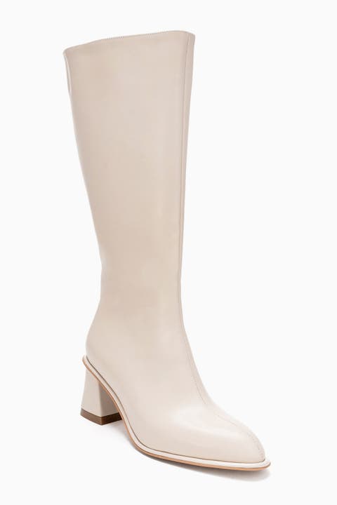 Paradis Block Heel Knee High Boot
