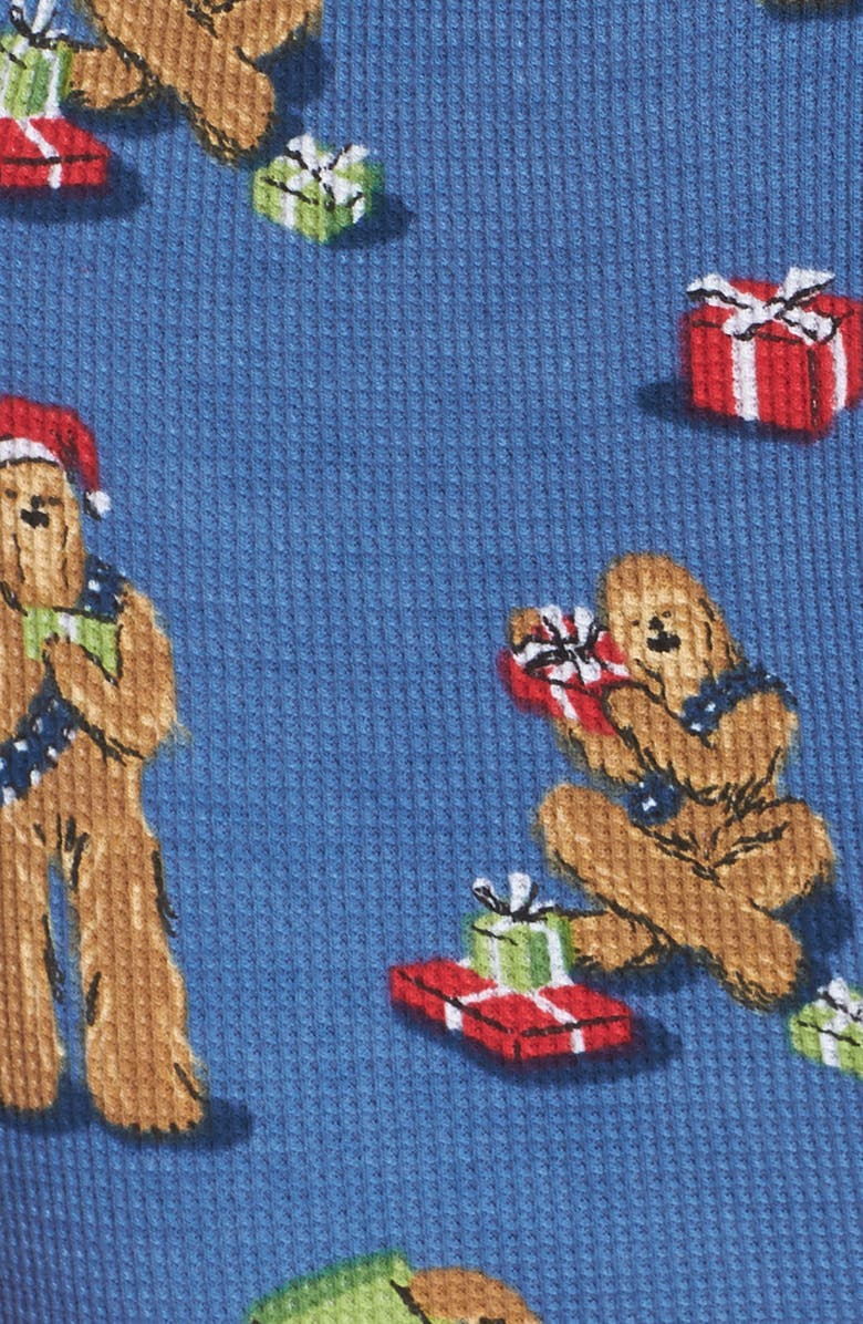 Munki Munki x Star Wars<sup>™</sup> Christmas Chewbacca One-Piece Pajamas, Alternate, color, 