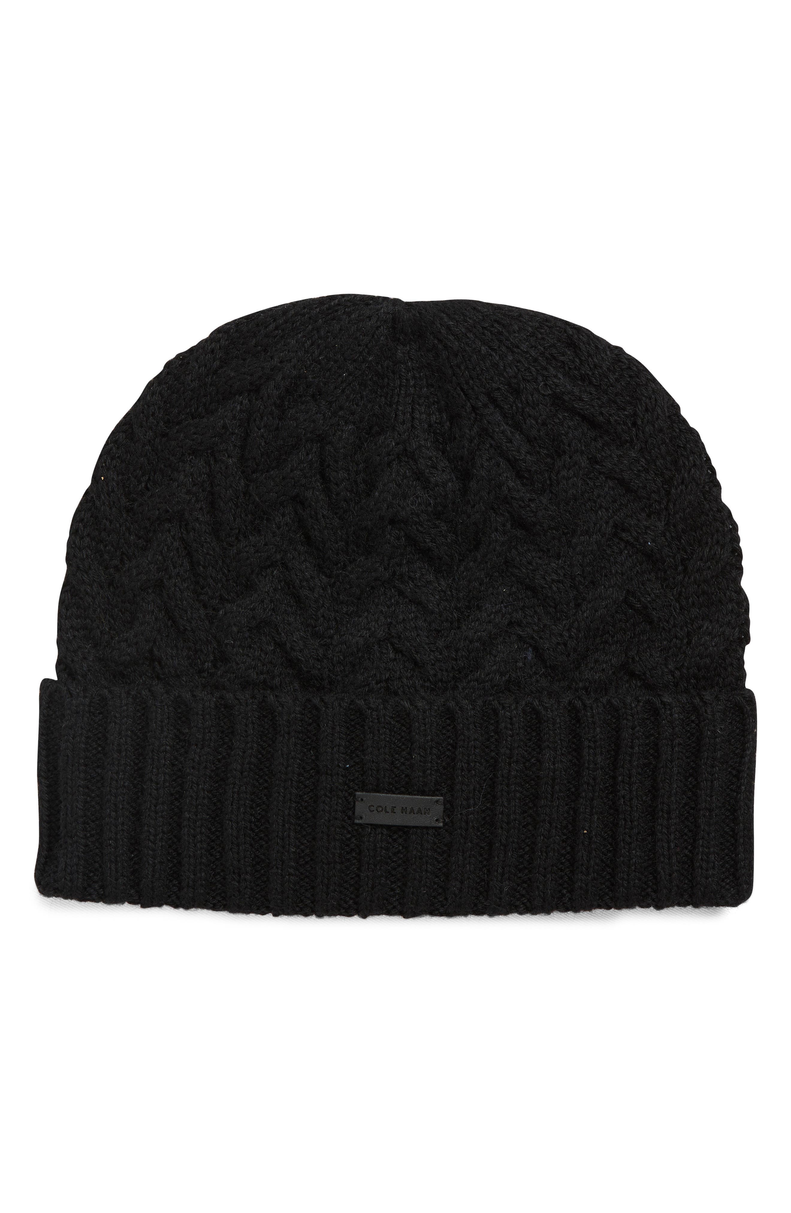 Cole Haan Chain Stitch Beanie
