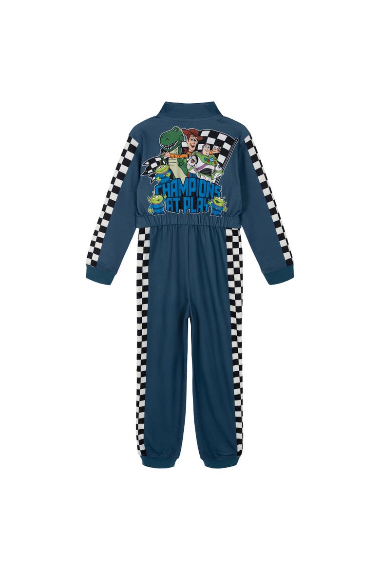 Toy Story Racing Cosplay One Piece Coverall, Alternate, color, Woody Buzz Navy Blue