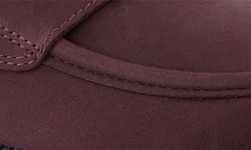 Toms Cara Platform Leather Penny Loafer In Purple