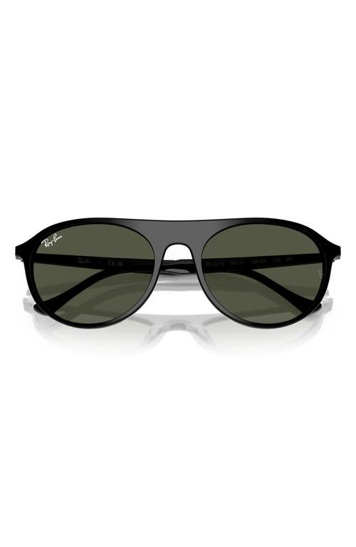 Ray Ban Ray-ban 59mm Square Sunglasses In Black