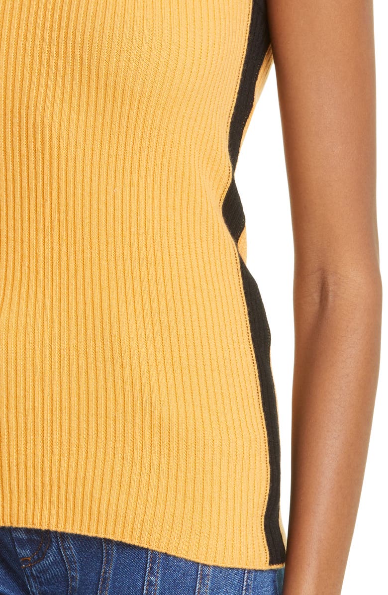 Judy Turner Gender Inclusive Nic Ribbed Cashmere Tank, Alternate, color,