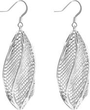 Laminar Jewelry Flow Twist Earrings
