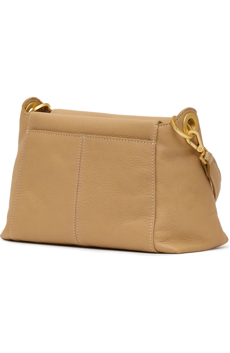 HAMMITT Medium Bryant Raffia & Leather Shoulder Bag, Alternate, color, Toasty Sand/ Brushed Gold