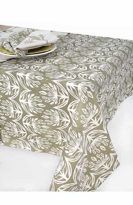 FRENCH HOME Botanical Tablecloth