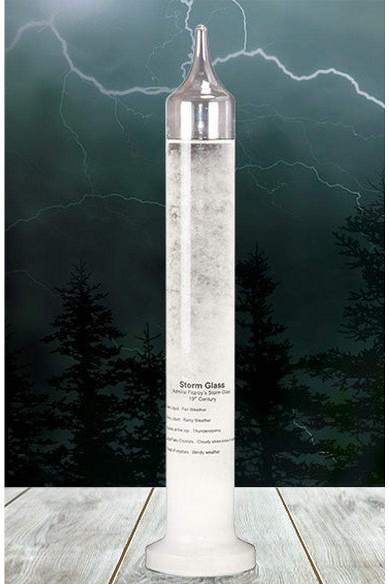 Fitzroy's Storm Glass, Alternate, color, Clear