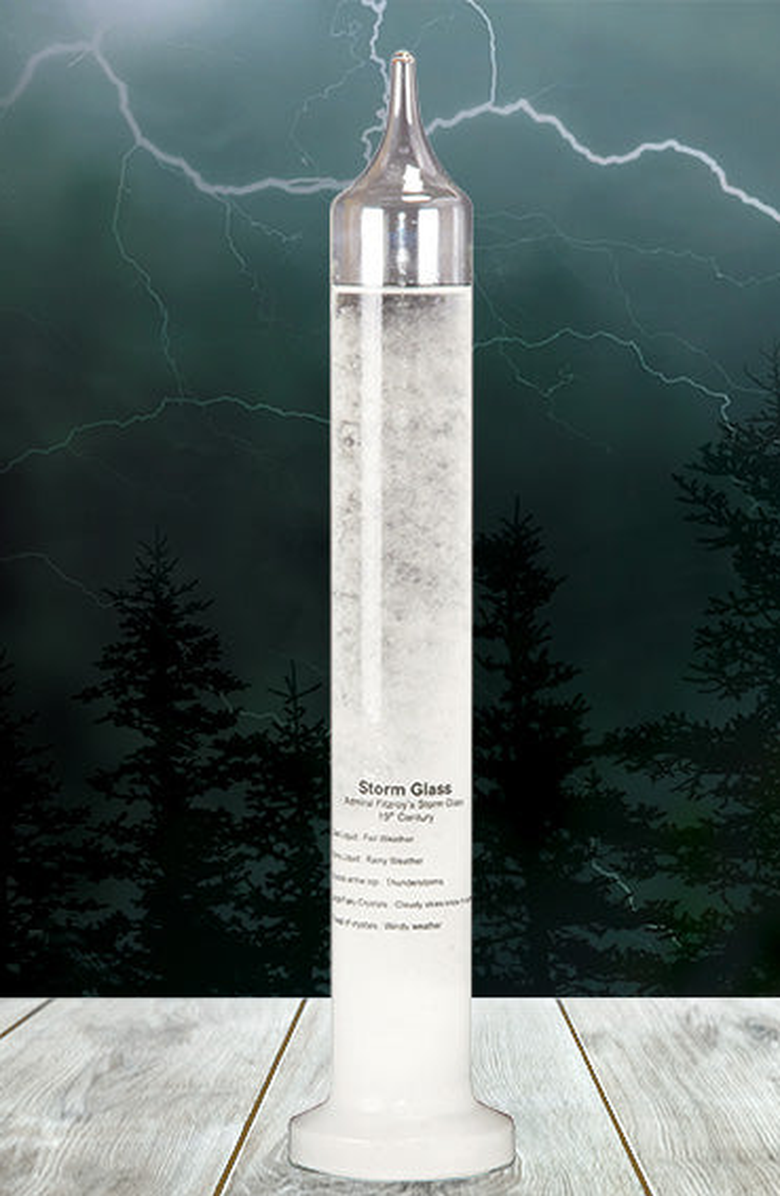 Heebie Jeebies Fitzroy's Storm Glass, Alternate, color, Clear