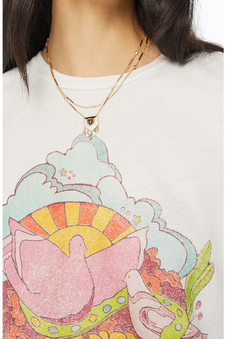 The Boxy Goodie Goodie Focus Graphic T-Shirt, Alternate, color, LBD- LOVE BIRDS