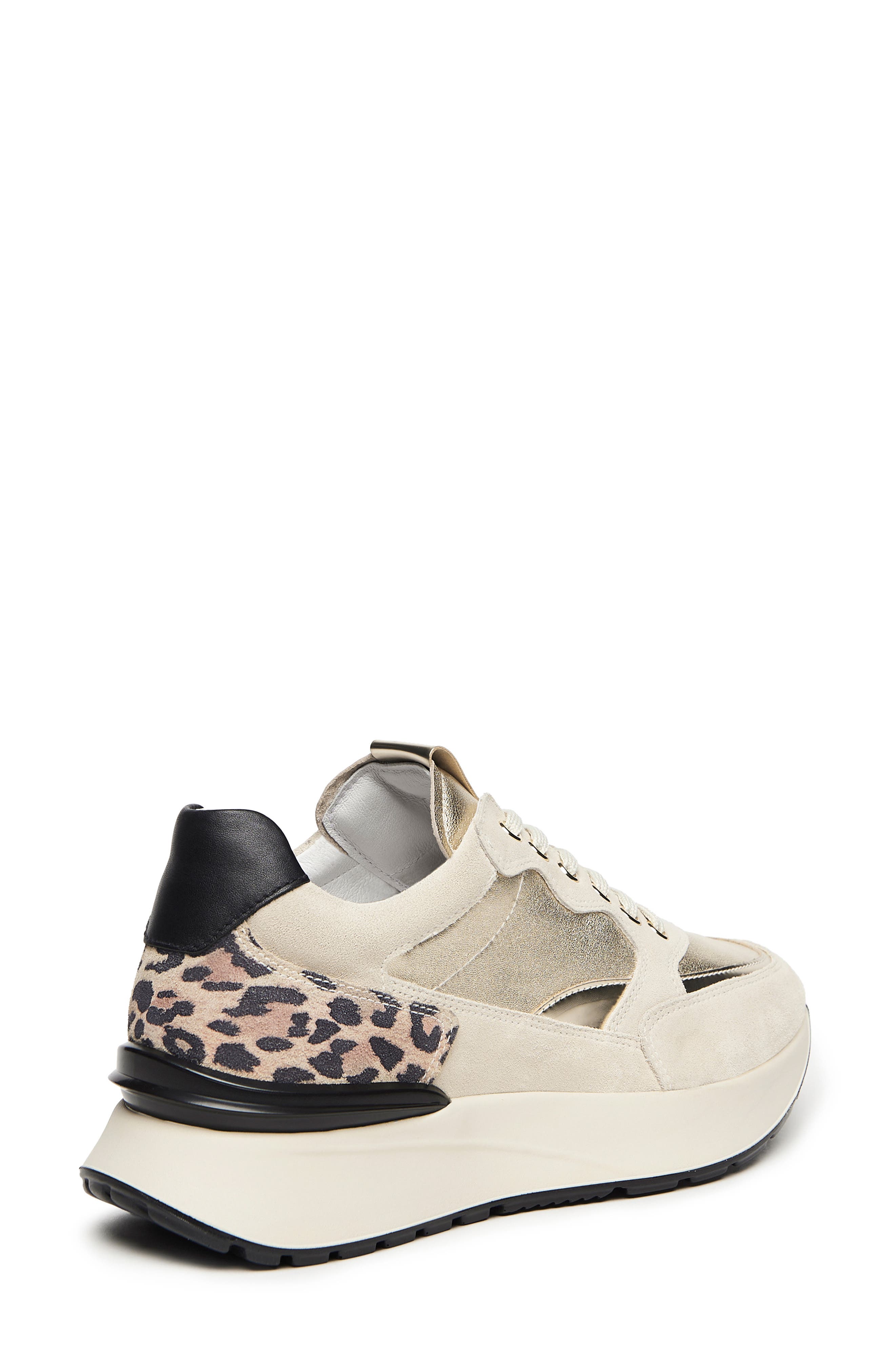 NeroGiardini Retro Fashion Runner Platform Sneaker, Alternate, color, 