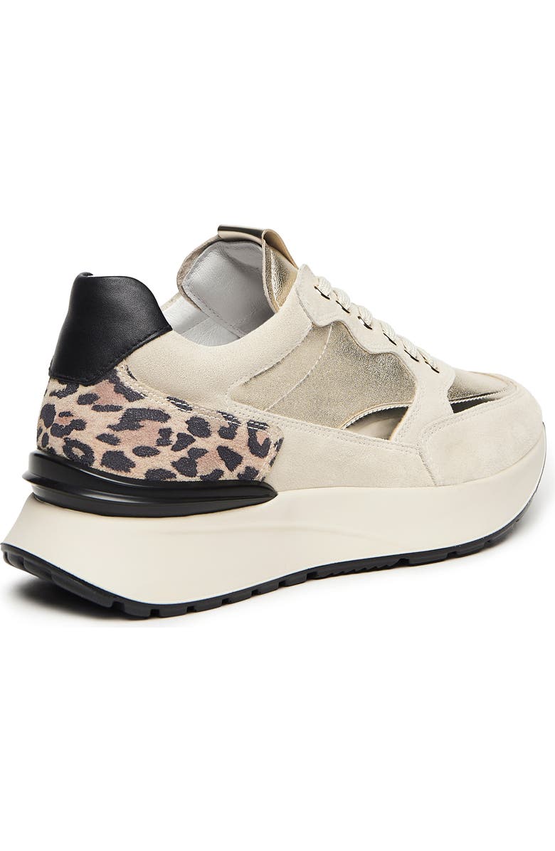 NeroGiardini Retro Fashion Runner Platform Sneaker, Alternate, color,