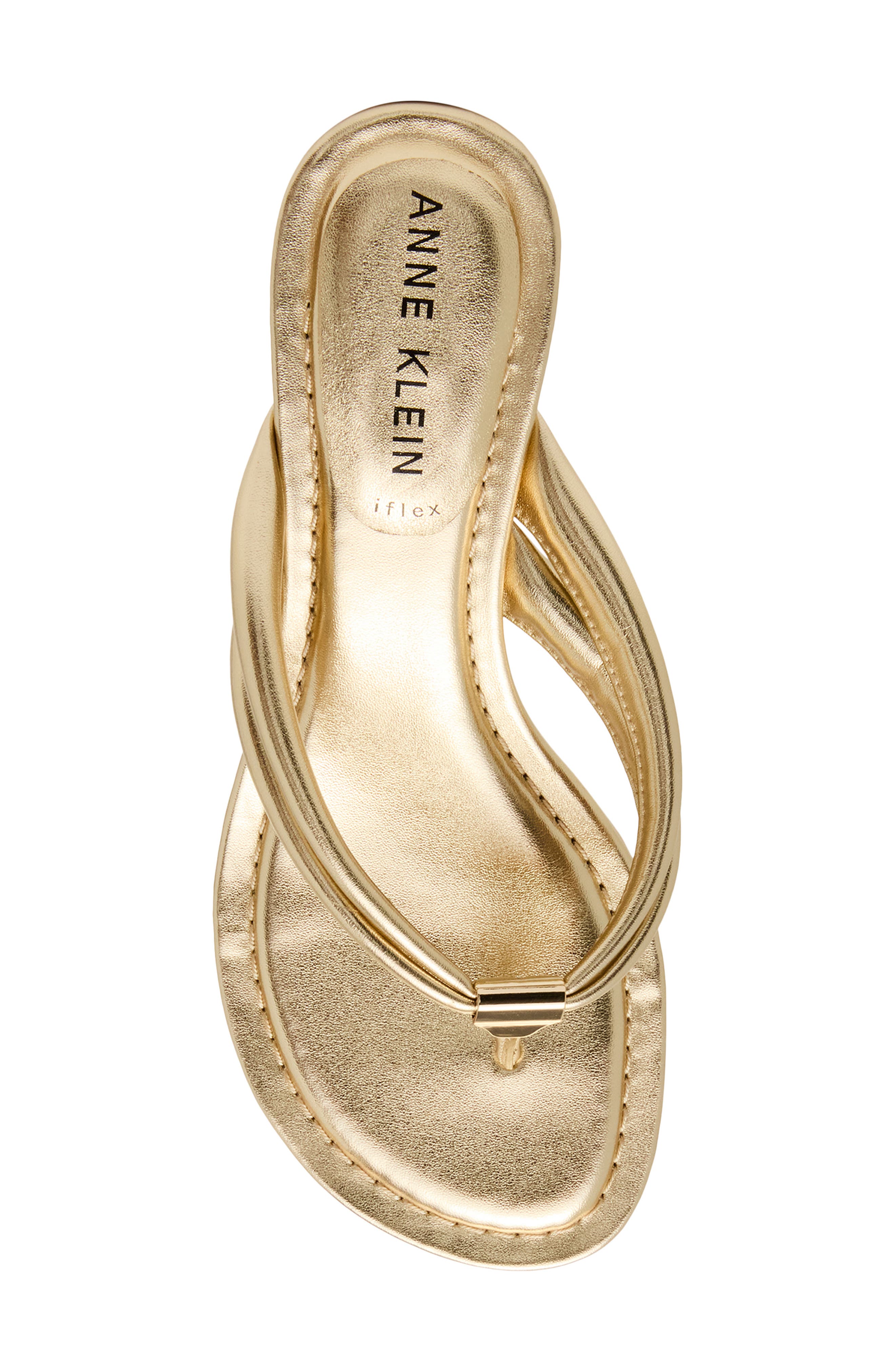 Bari Wedge Sandal, Alternate, color, GOLD