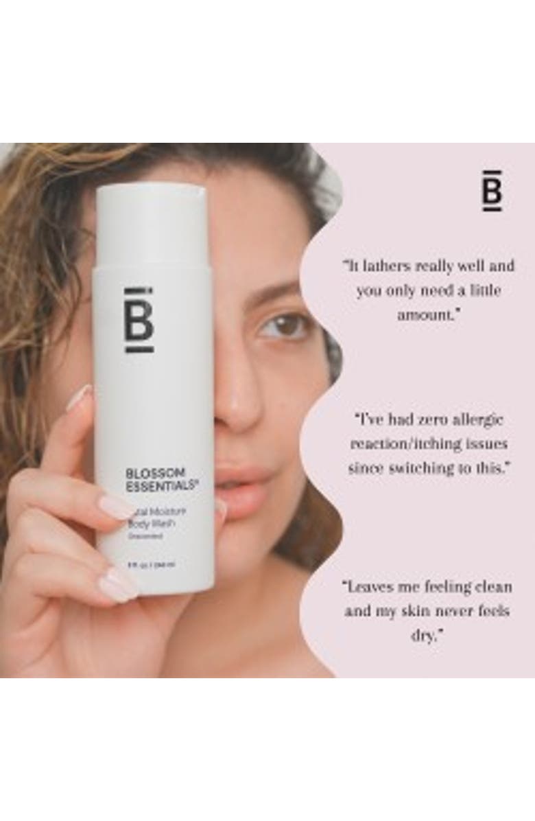 Blossom Essentials Total Moisture Body Wash, Alternate, color, NO COLOR