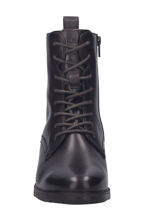 Josef Seibel Kate Lace Up Bootie In Black