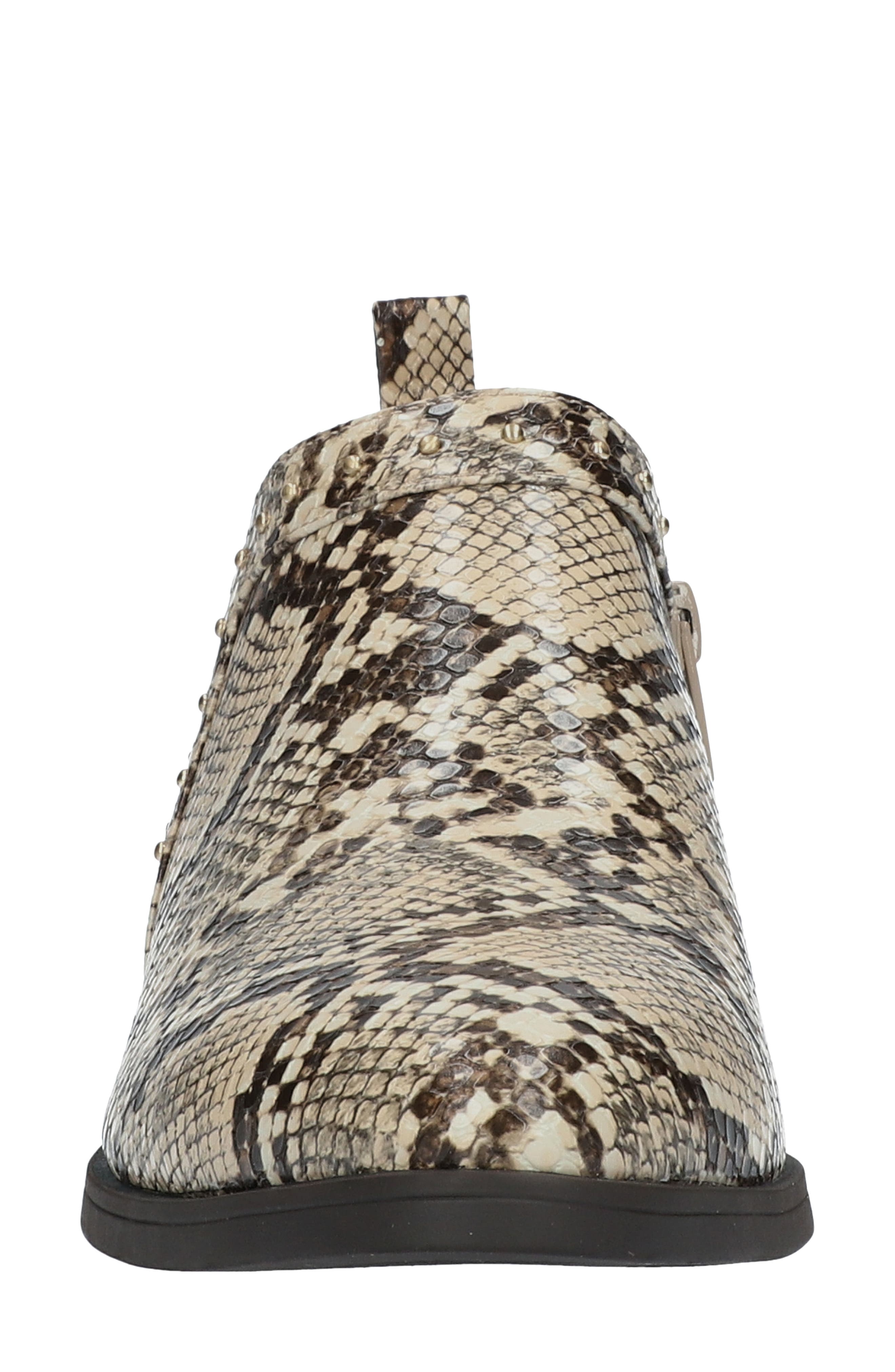 Lorraine Studded Bootie, Alternate, color, TAUPE SNAKE PRINT FAUX LEATHER