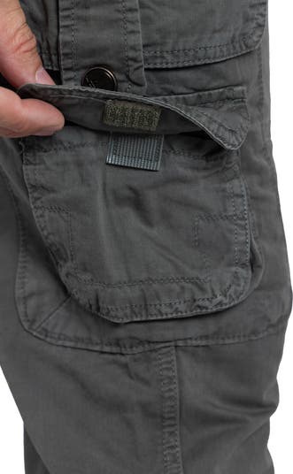 Utility Cotton Cargo Pants