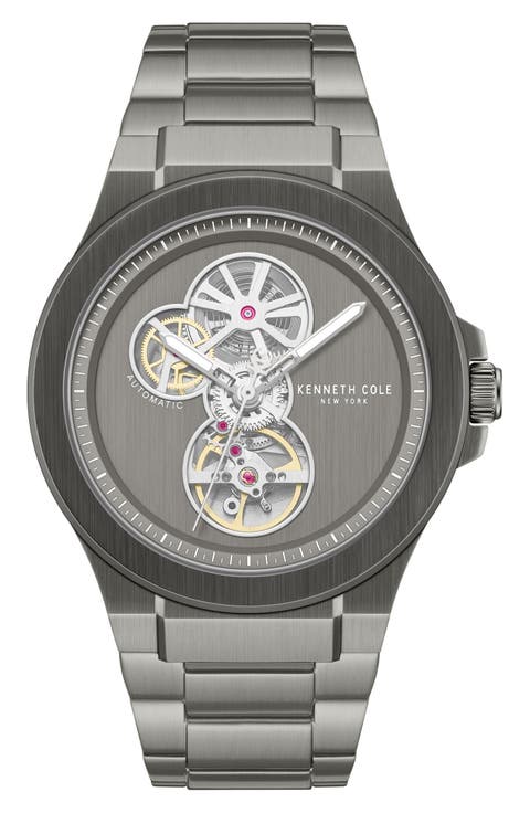Grove Open Heart Automatic Watch, 43mm