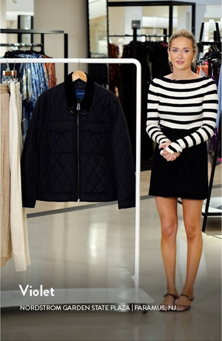 Diamond Quilted Jacket, sales video thumbnail