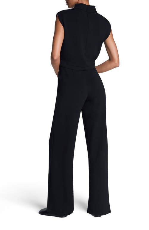 Spanx ® Airessentials Mock Neck Jumpsuit In Black