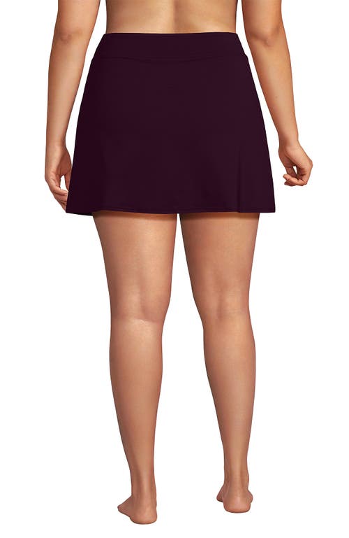 LANDS' END LANDS' END PLUS SIZE TUMMY CONTROL SWIM SKIRT 