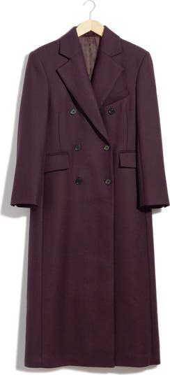 & Other Stories Longline Wool Blend Coat | Nordstrom & Other Stories Longline Wool Blend Coat | Nordstrom