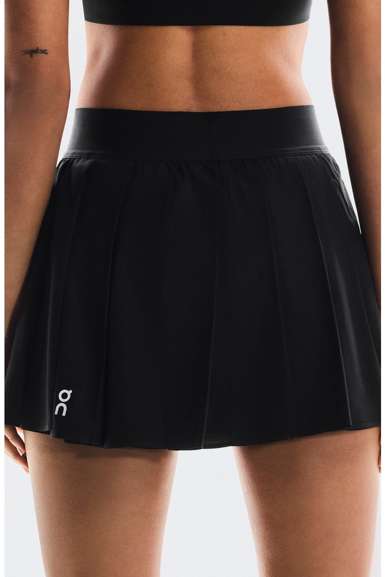 Court Pleated Skort, Alternate, color, BLACK