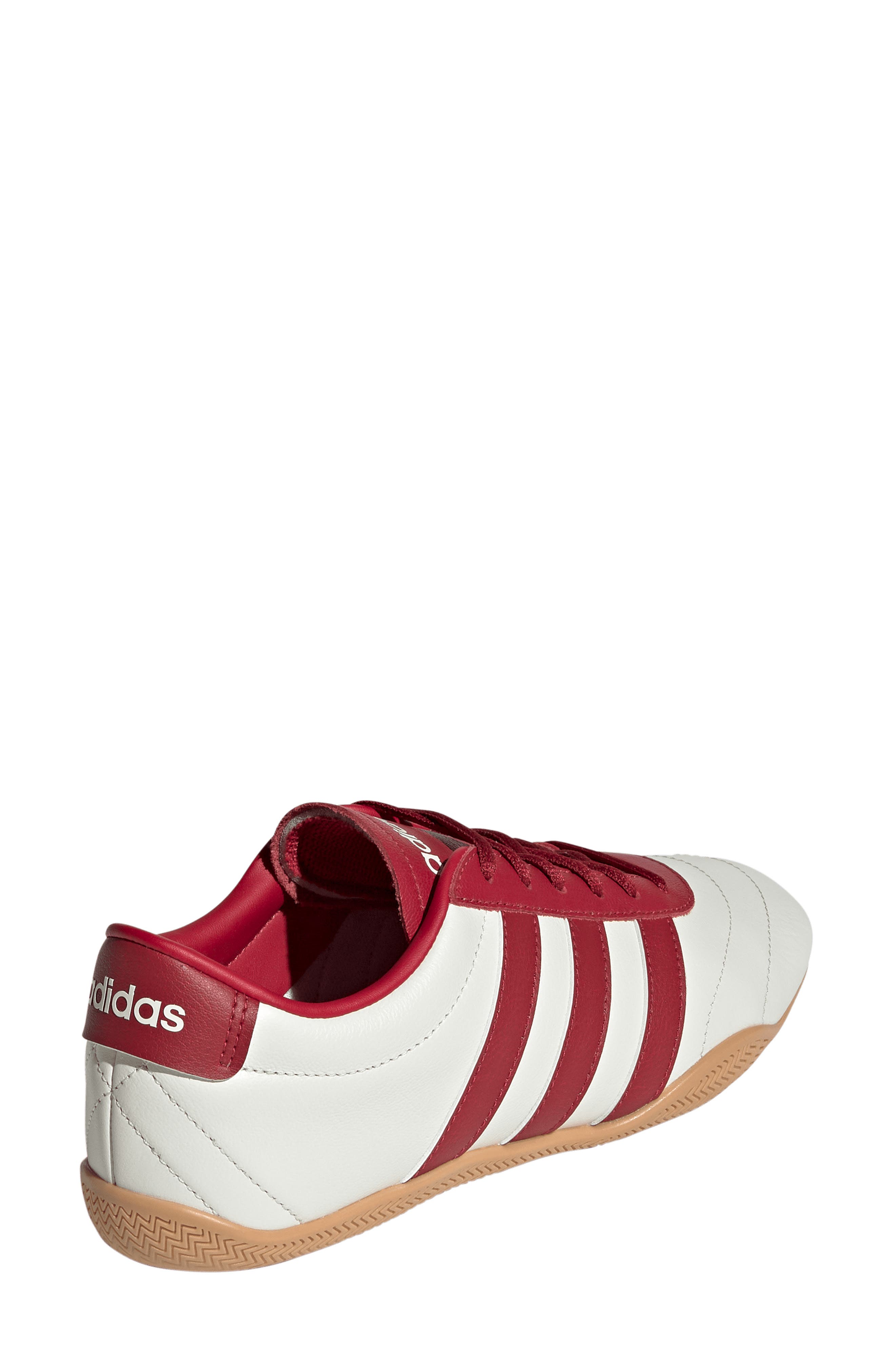 Grand Court Lo Sneaker, Alternate, color, IVORY/ TEAM VICTORY RED