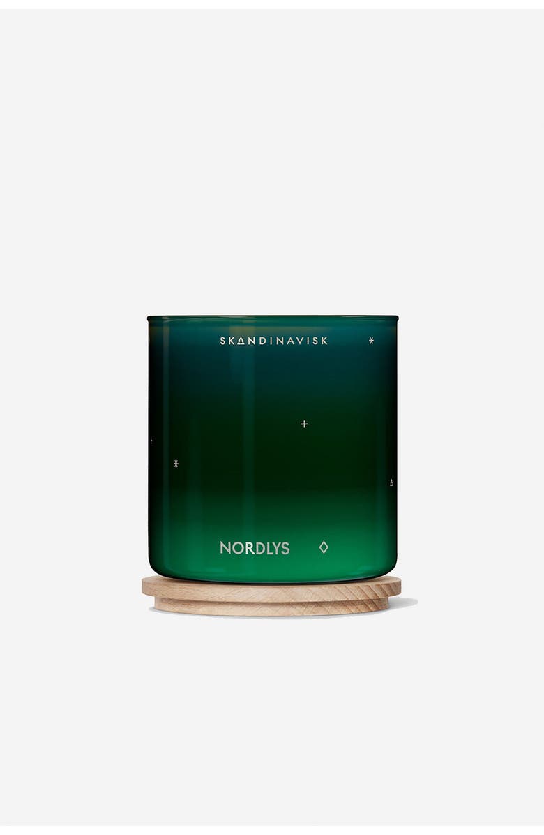 SKANDINAVISK NORDLYS Scented Candle 400g, Alternate, color, Green