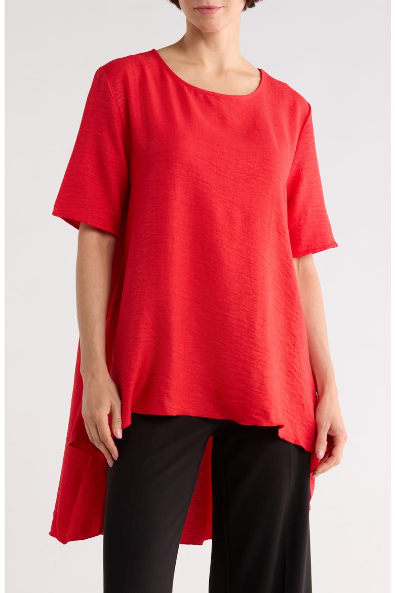 A-Line Tunic Top, Main, color, RED