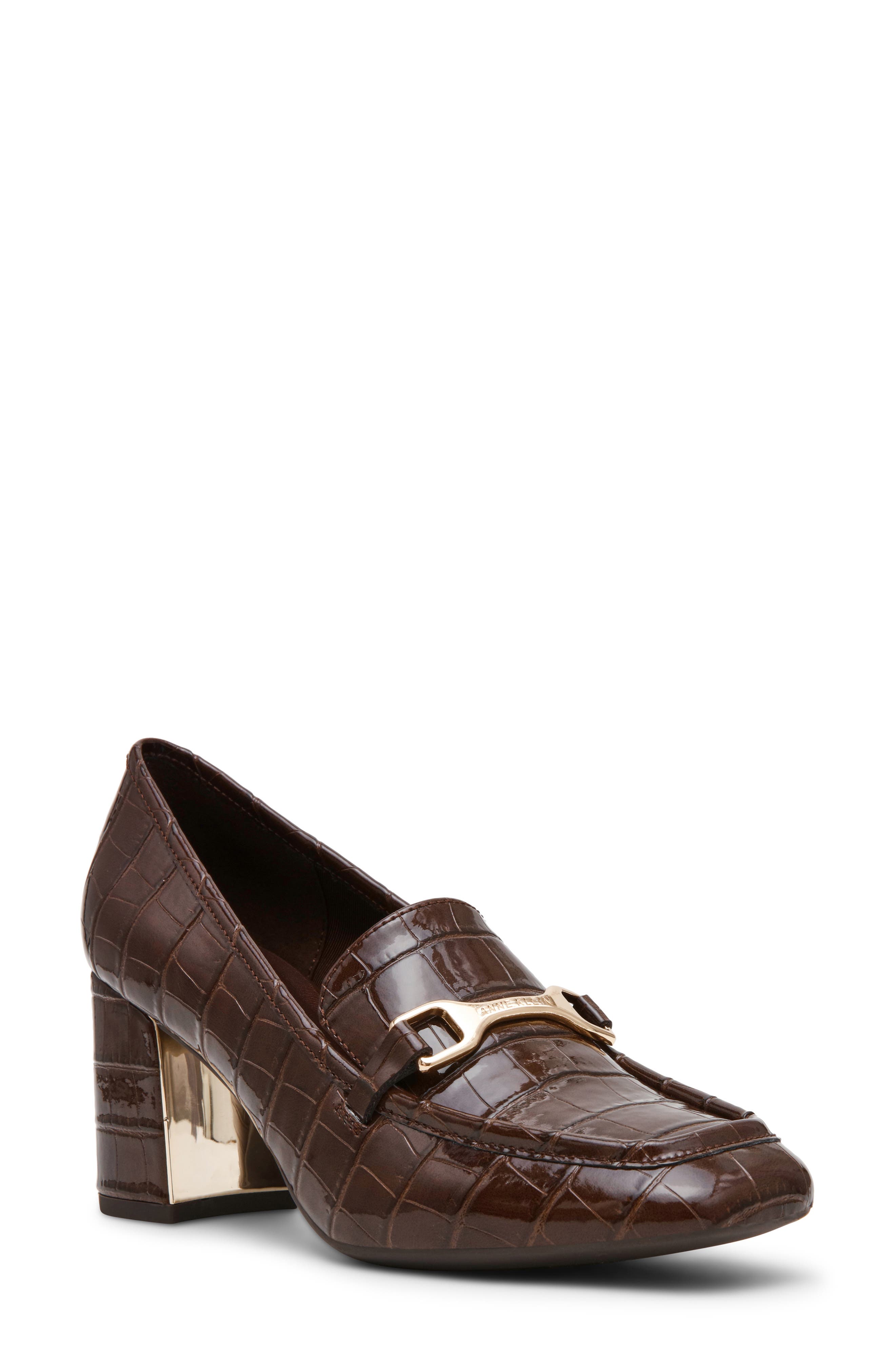 Telia Faux Leather Loafer Pump