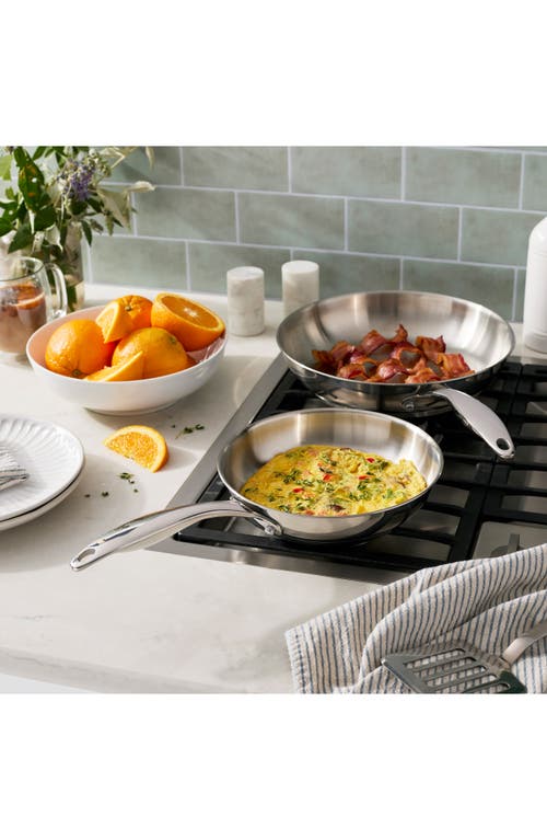 Henckels Cutlery Aragon 2-piece Stainless Steel Sauce Pan Set In Silver
