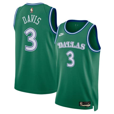 Unisex Nike Anthony Davis Green Dallas Mavericks Swingman Jersey - Classic Edition