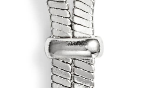 Nordstrom Flat Chain Y Necklace In Silver