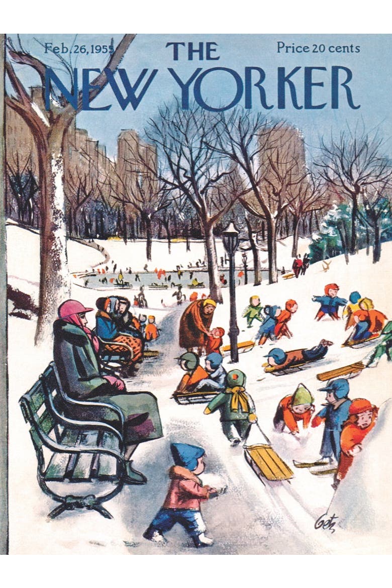 Sledding in the Park 500 Piece Puzzle, Alternate, color, No Color
