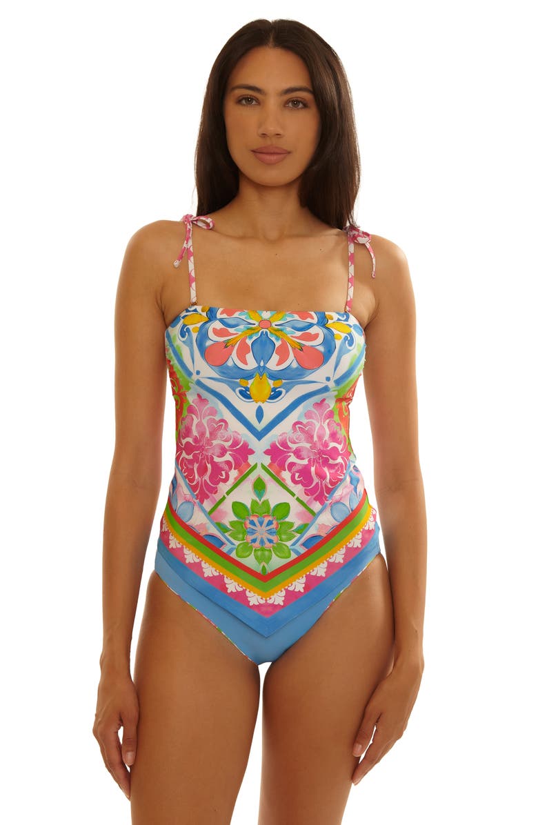 Becca Mijas Tankini Top, Alternate, color,