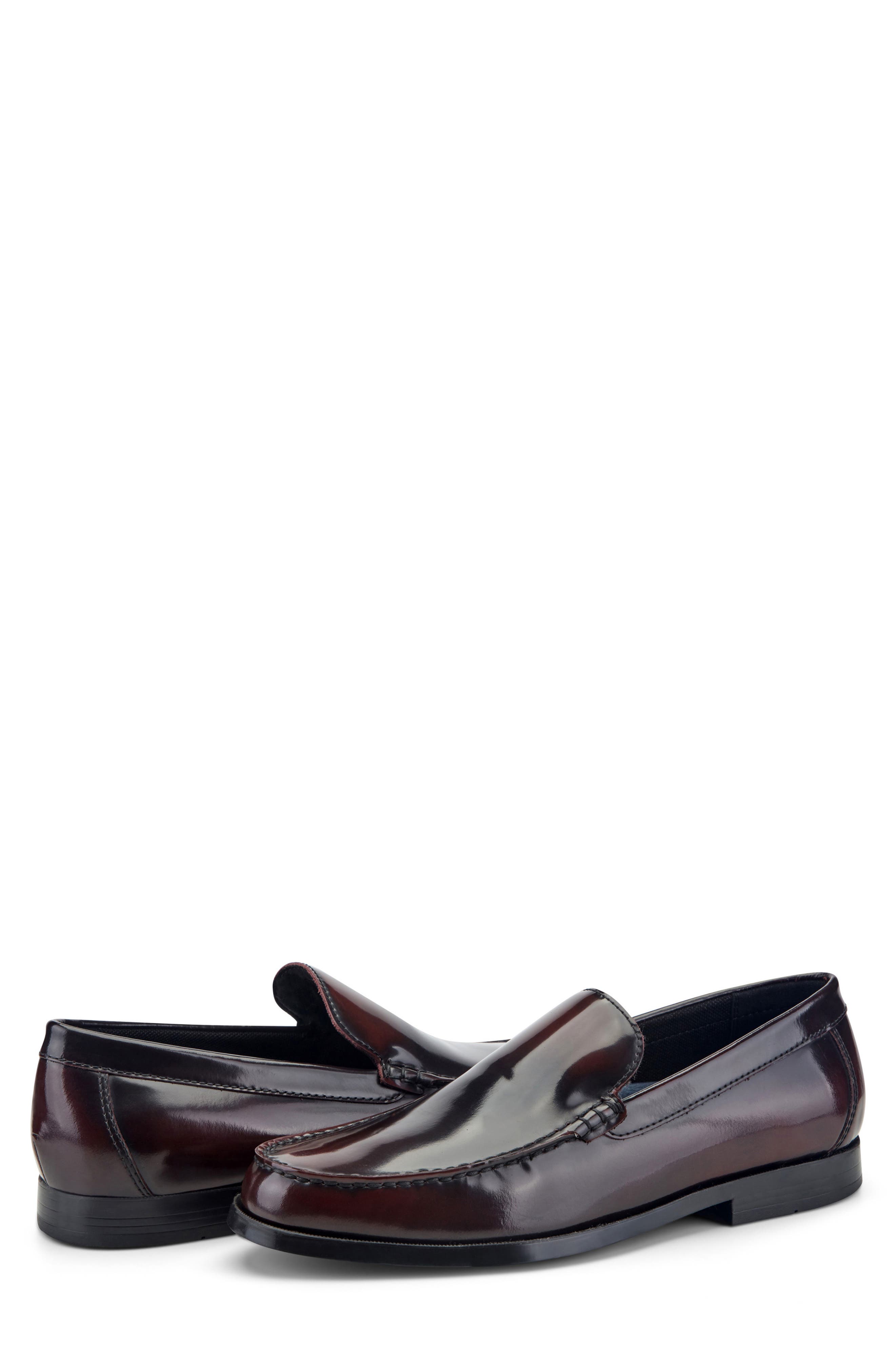 Rockport Whitley Loafer - Wide Widths Available, Alternate, color, Dark Red
