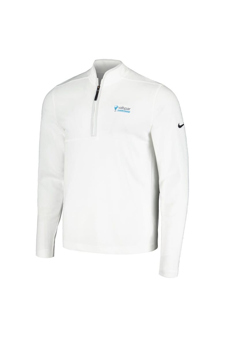 Men's Nike White Valspar Championship Victory Performance Half-Zip Top, Alternate, color, White
